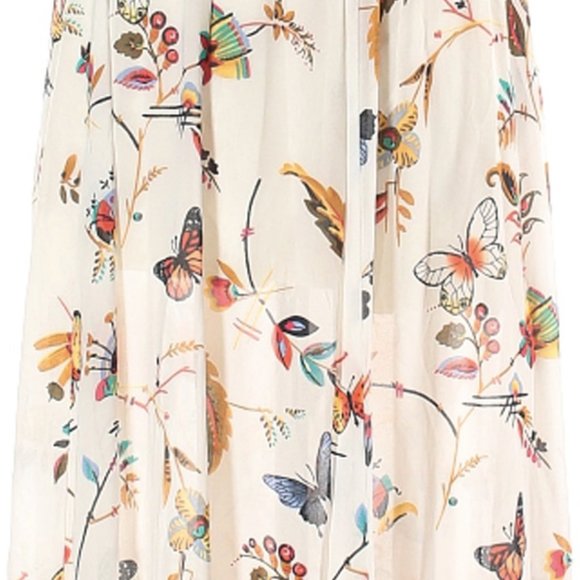 Butterfly print maxi skirt - Picture 3 of 3